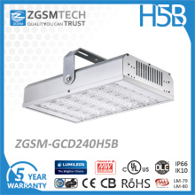 240W Industrial LED alta luz de la bahía con Motion Senson